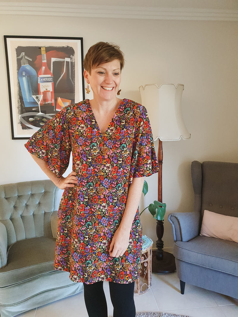 Vintage Floral Sadie Dress