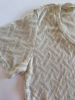 Silver Lurex Iris Top