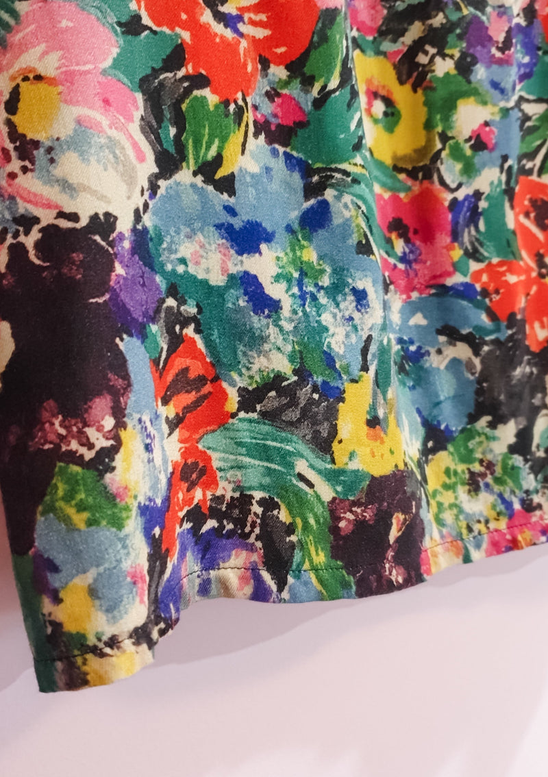 Painterly Floral Daisy top