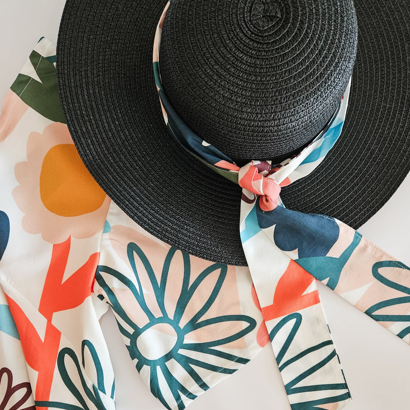 Happy Flowers Summer Sunhat