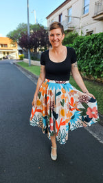 Happy Flowers Fay skirt