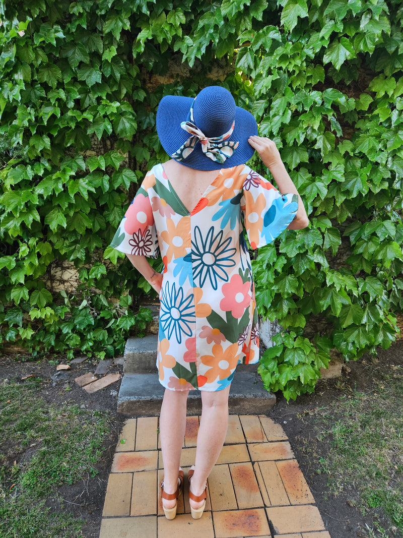 Happy Flowers Summer Sunhat