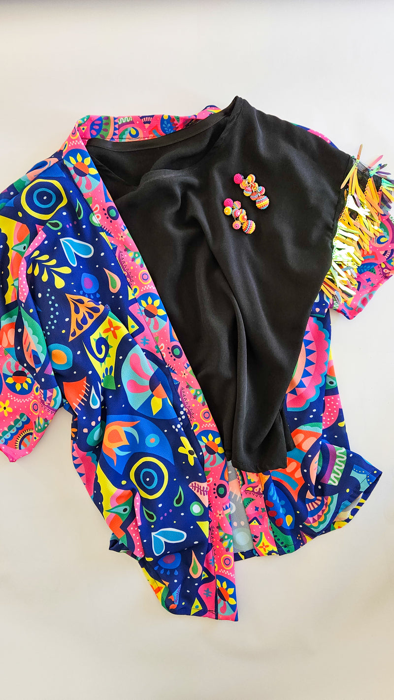 Summer Fiesta Kimmy Kimono