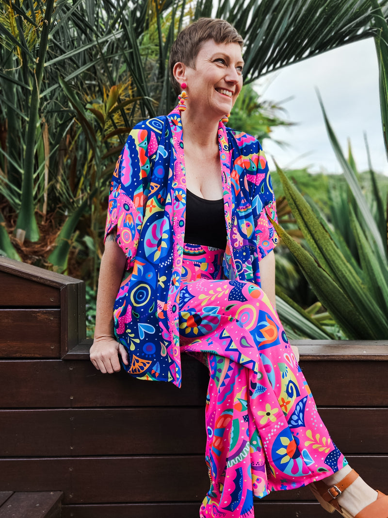 Summer Fiesta Kimmy Kimono