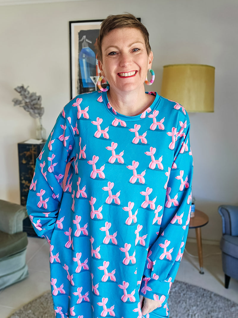 Twist Me Up Betty Jumper Dress