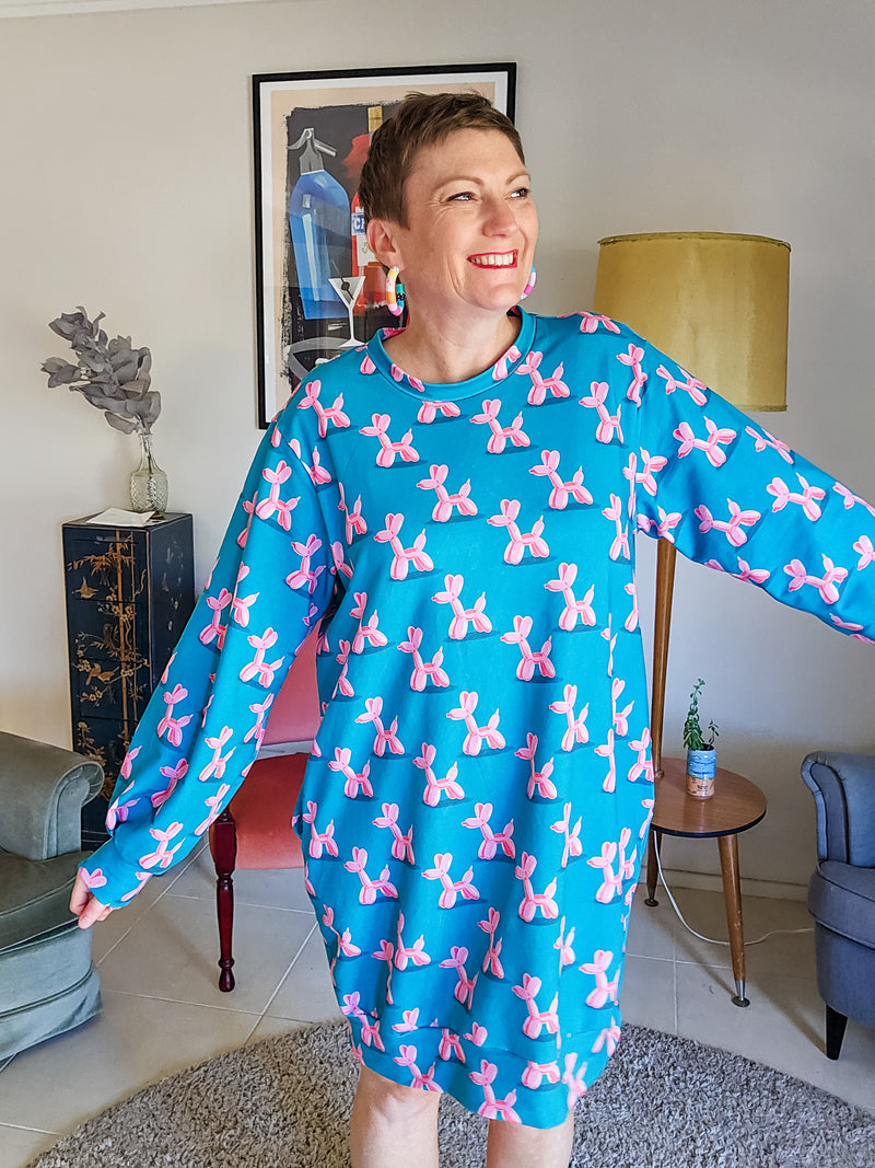 Twist Me Up Betty Jumper Dress