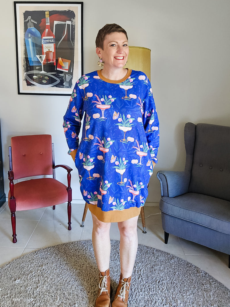 Petal Punch Tilly Jumper dress