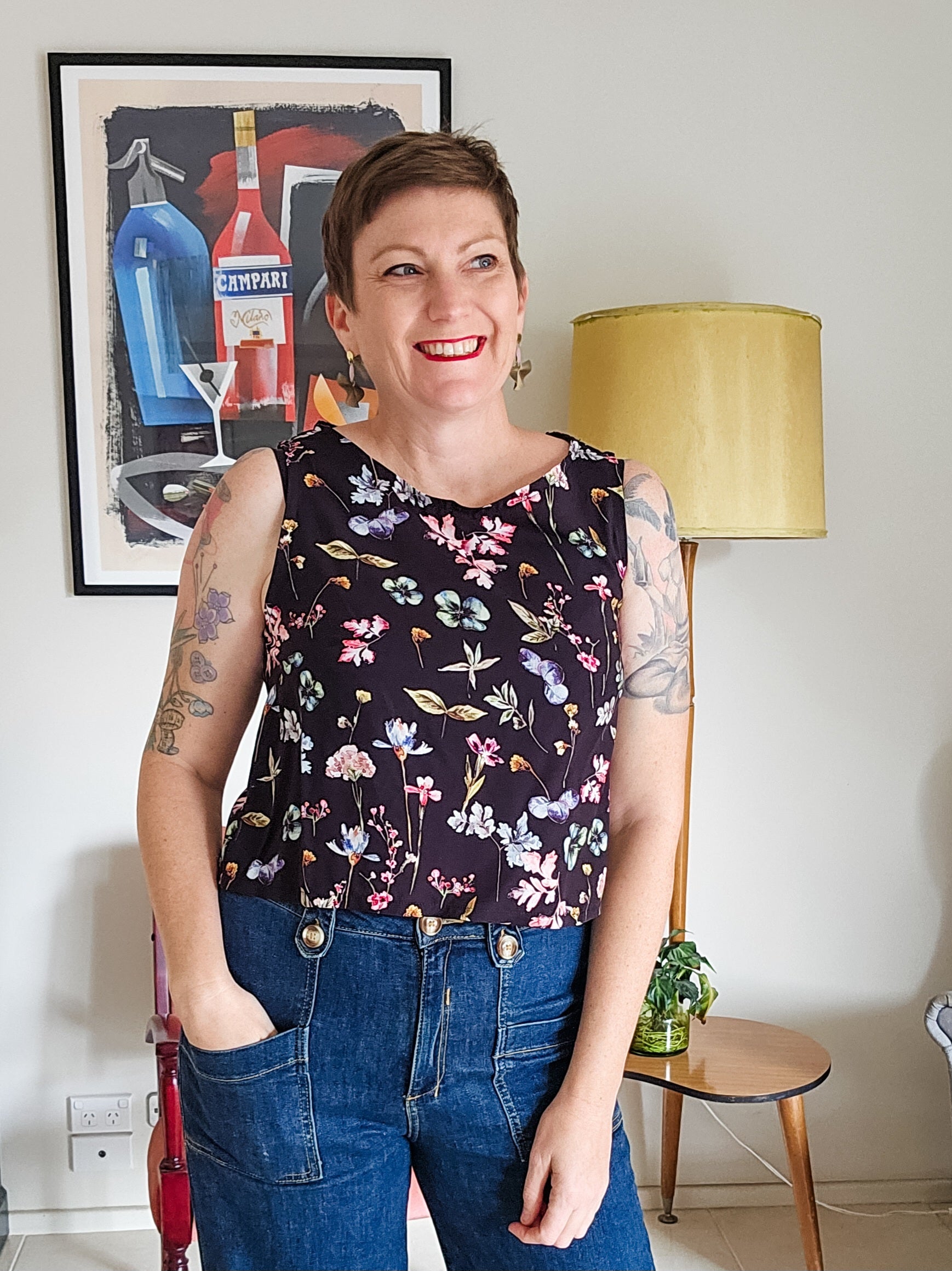 Watercolour Cora Top