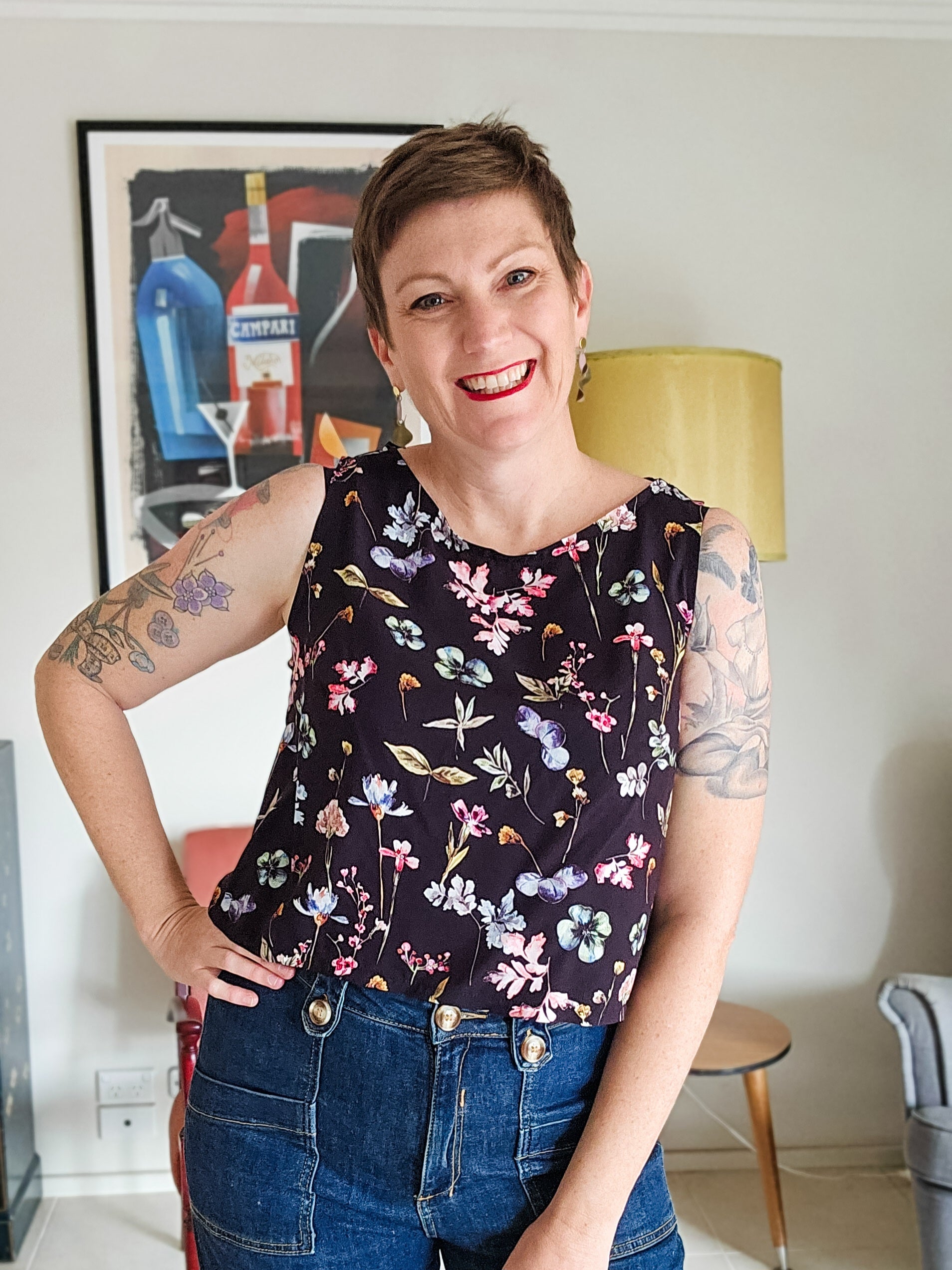 Watercolour Cora Top
