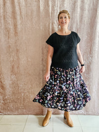 Watercolour Aggie Skirt