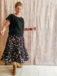 Watercolour Aggie Skirt