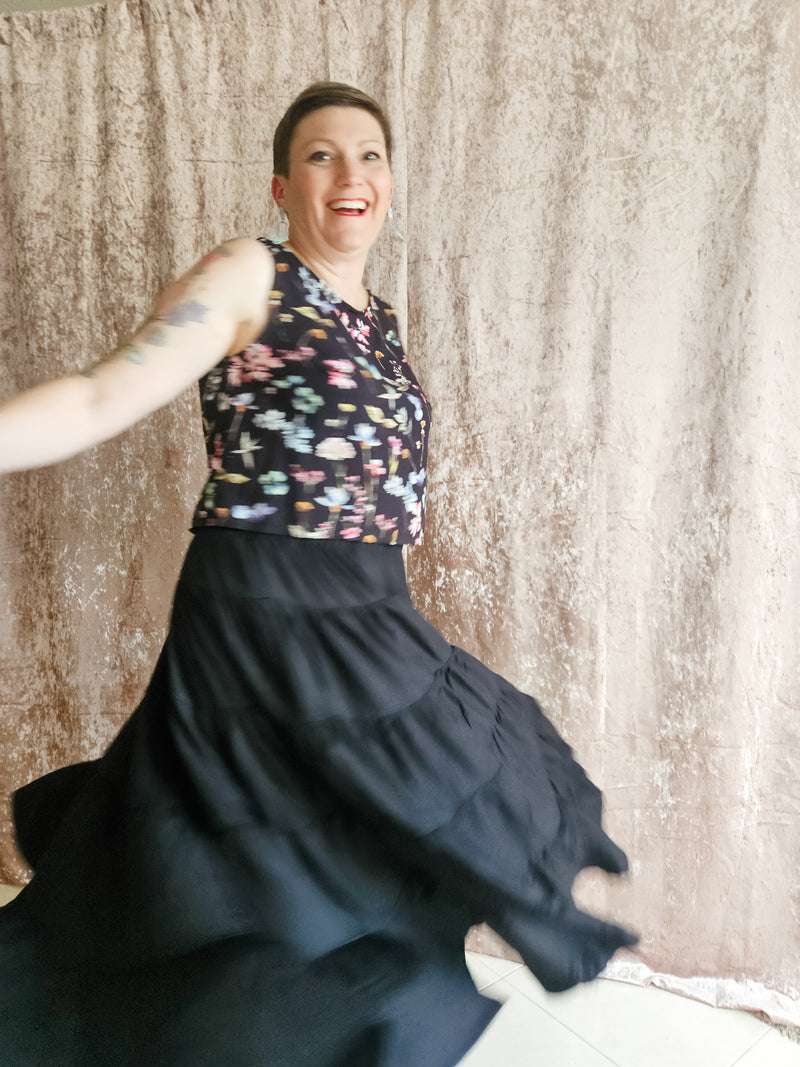 Clara tiered Skirt