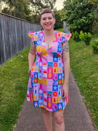 Jolly Wrapping Paper Lucille Dress