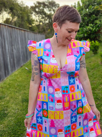Jolly Wrapping Paper Lucille Dress