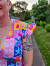 Jolly Wrapping Paper Lucille Dress