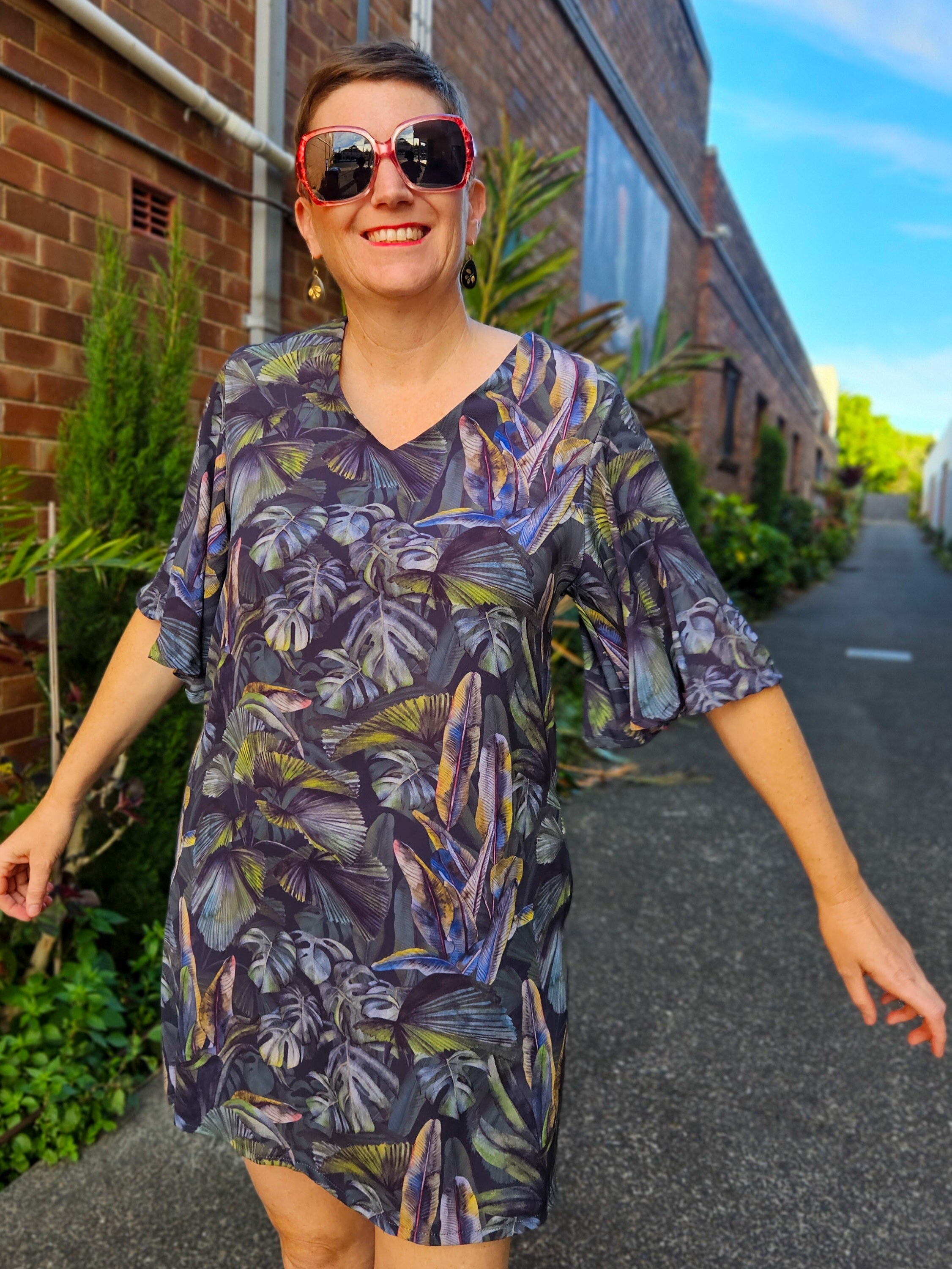 Jungle Whisper Sadie Dress