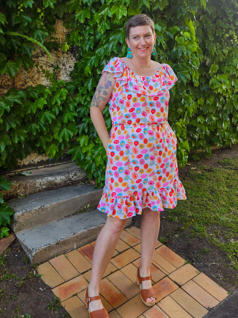 Mixed Fruit Magic Ella Dress