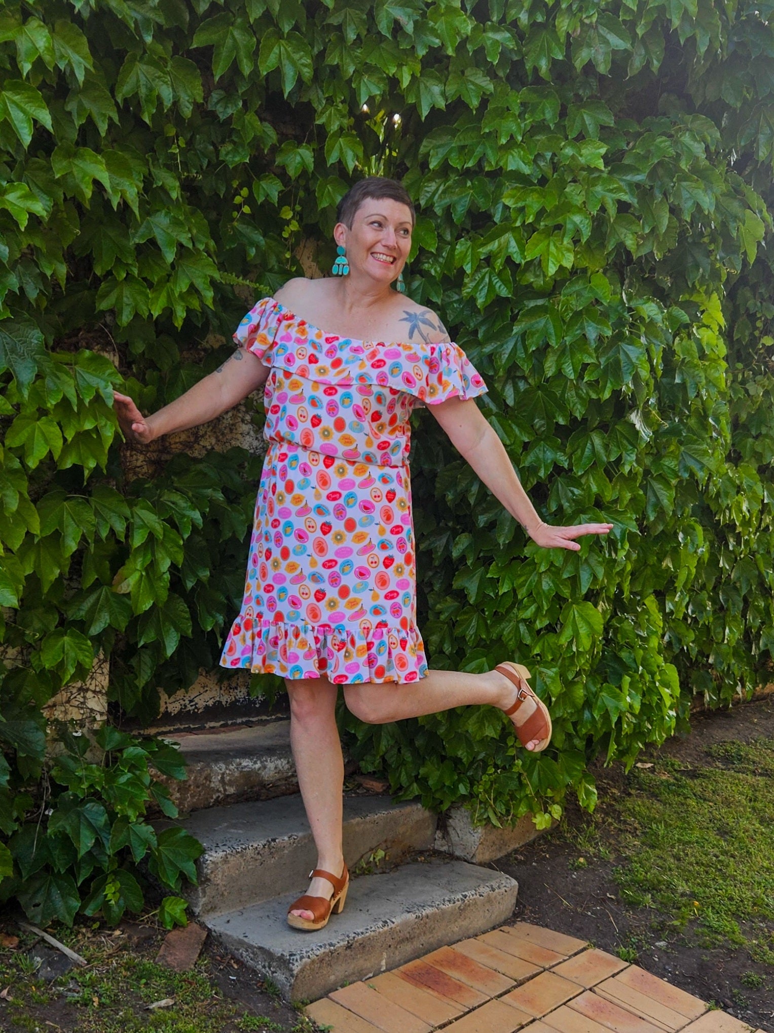 Mixed Fruit Magic Ella Dress