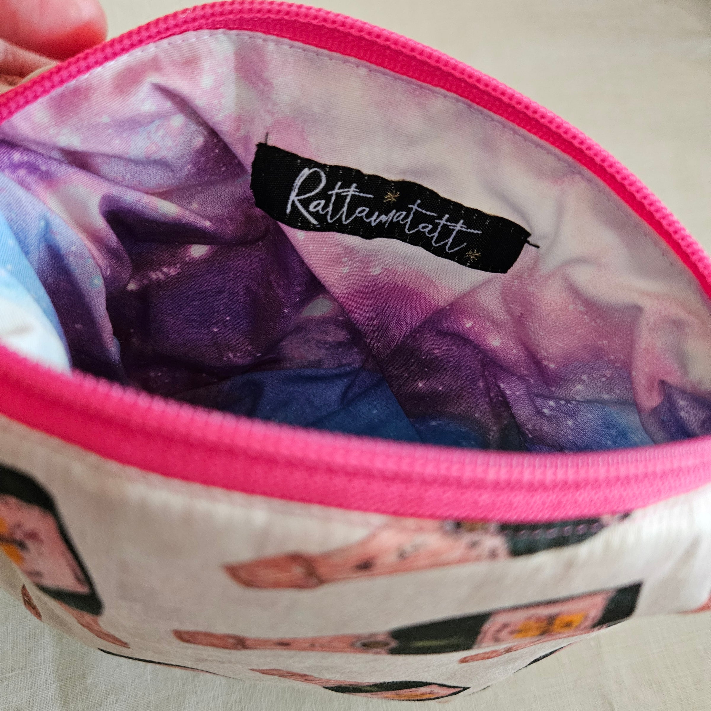 Celebration make-up zip pouch