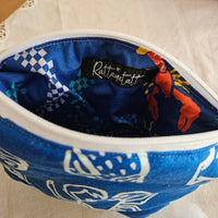 Rock Lobster make-up zip pouch