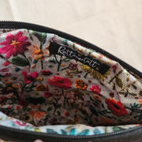 Secret Garden make-up zip pouch