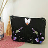Secret Garden make-up zip pouch