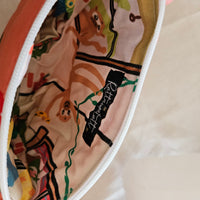 Strawberry Patch make-up zip pouch