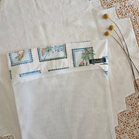 Tropical stamps pop laundry/garment bag