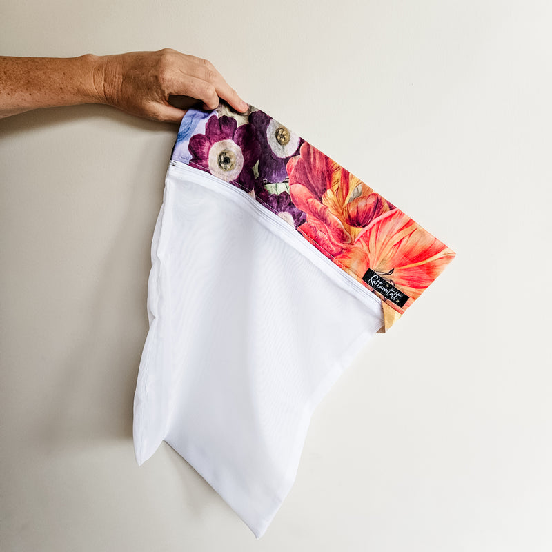 Fantastical Floral laundry/garment bag