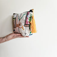 Zoo York make-up zip pouch