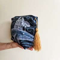 Nightwhale make-up zip pouch