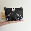 Secret Garden make-up zip pouch