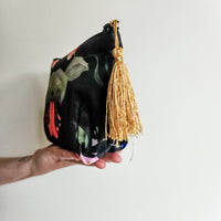 Secret Garden make-up zip pouch