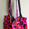 Animal print tote bag