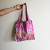 Pink Flamingo print tote bag- medium