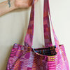 Pink Flamingo print tote bag- medium