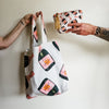 Celebration print tote bag