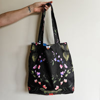 Secret Garden print tote bag