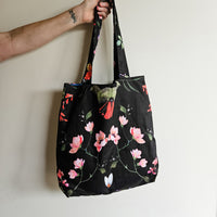 Secret Garden print tote bag