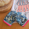 Flannel flower pot holders/oven mitt- set