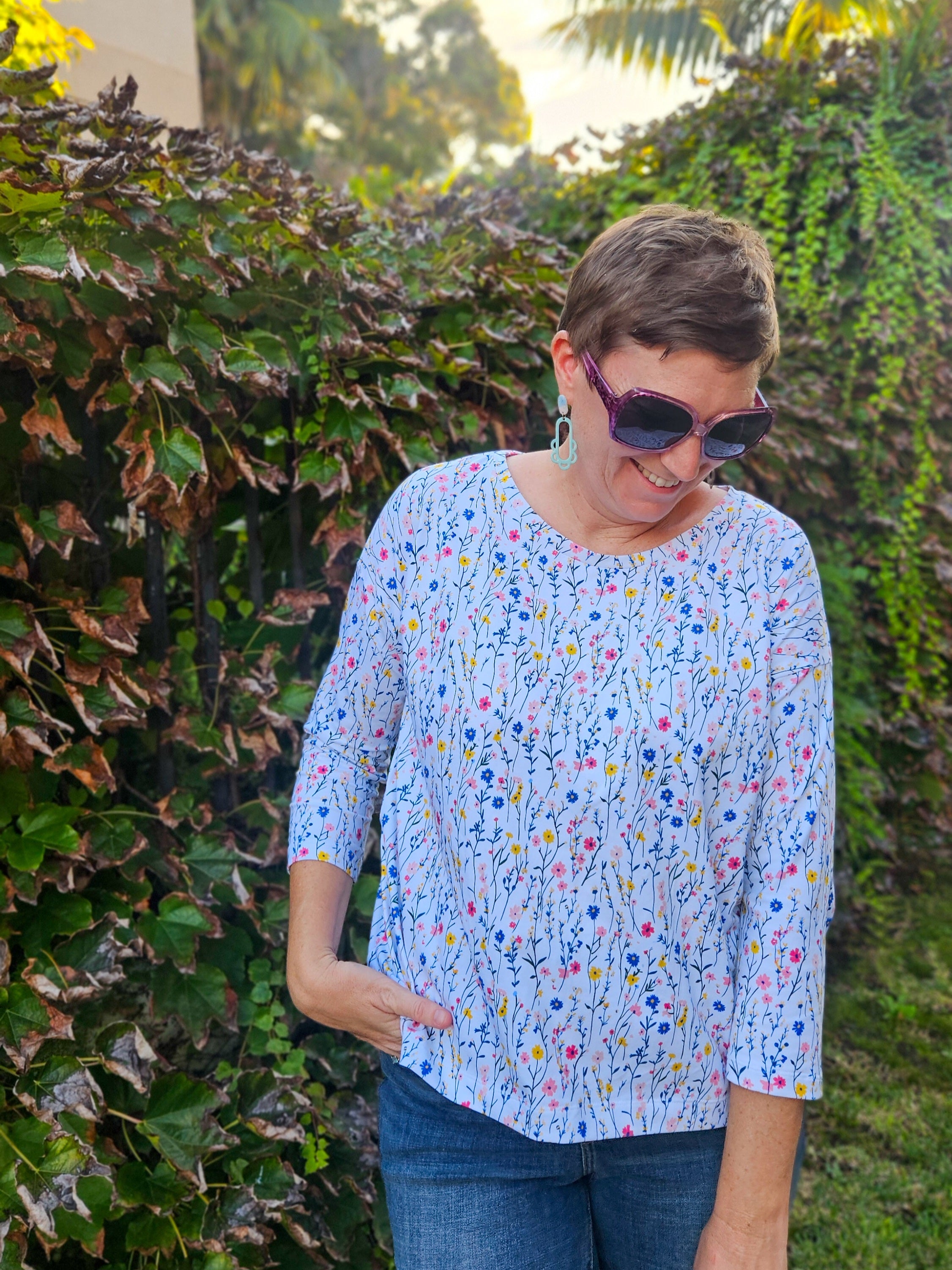 Ditsy Floral Coco tee