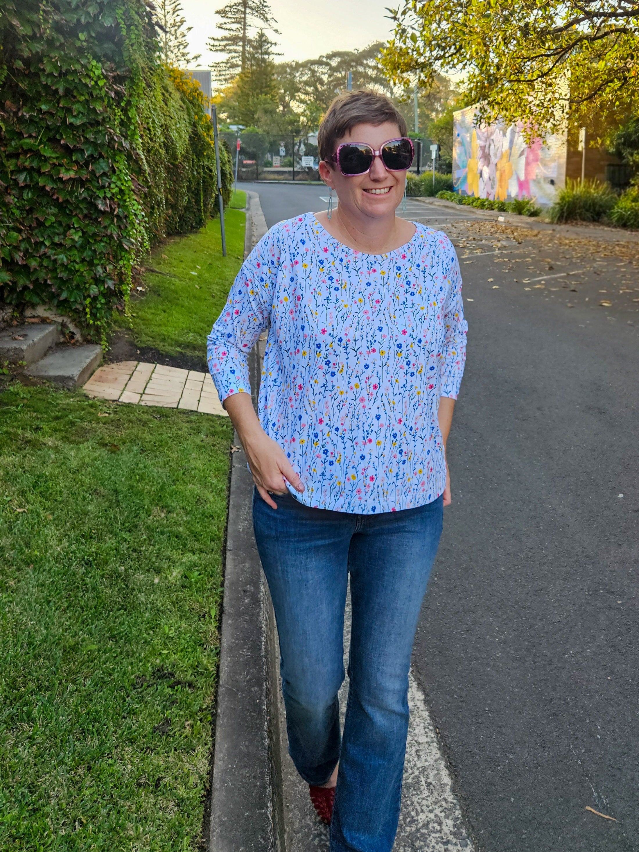 Ditsy Floral Coco tee