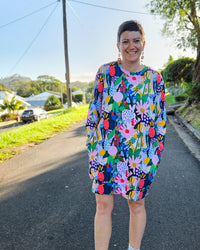 Floral Forest Tilly Jumper Dress
