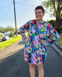 Floral Forest Tilly Jumper Dress