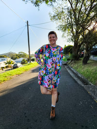 Floral Forest Tilly Jumper Dress