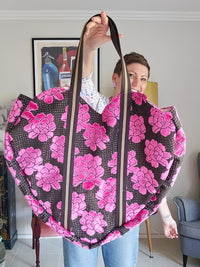 Giant heart tote bag
