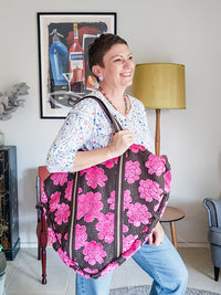 Giant heart tote bag