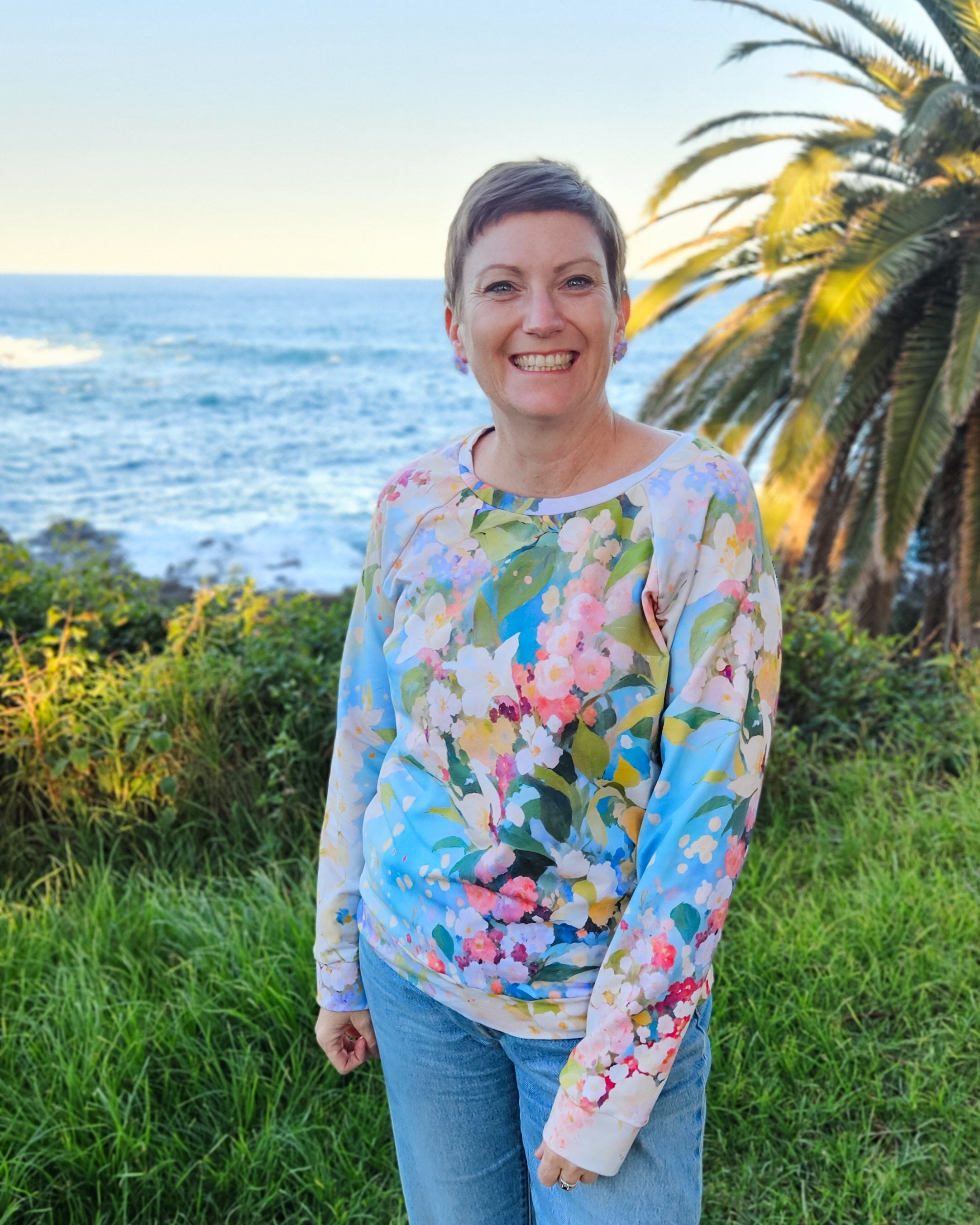 Dreamstroke Floral Birdie Jumper
