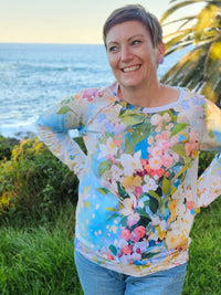 Dreamstroke Floral Birdie Jumper