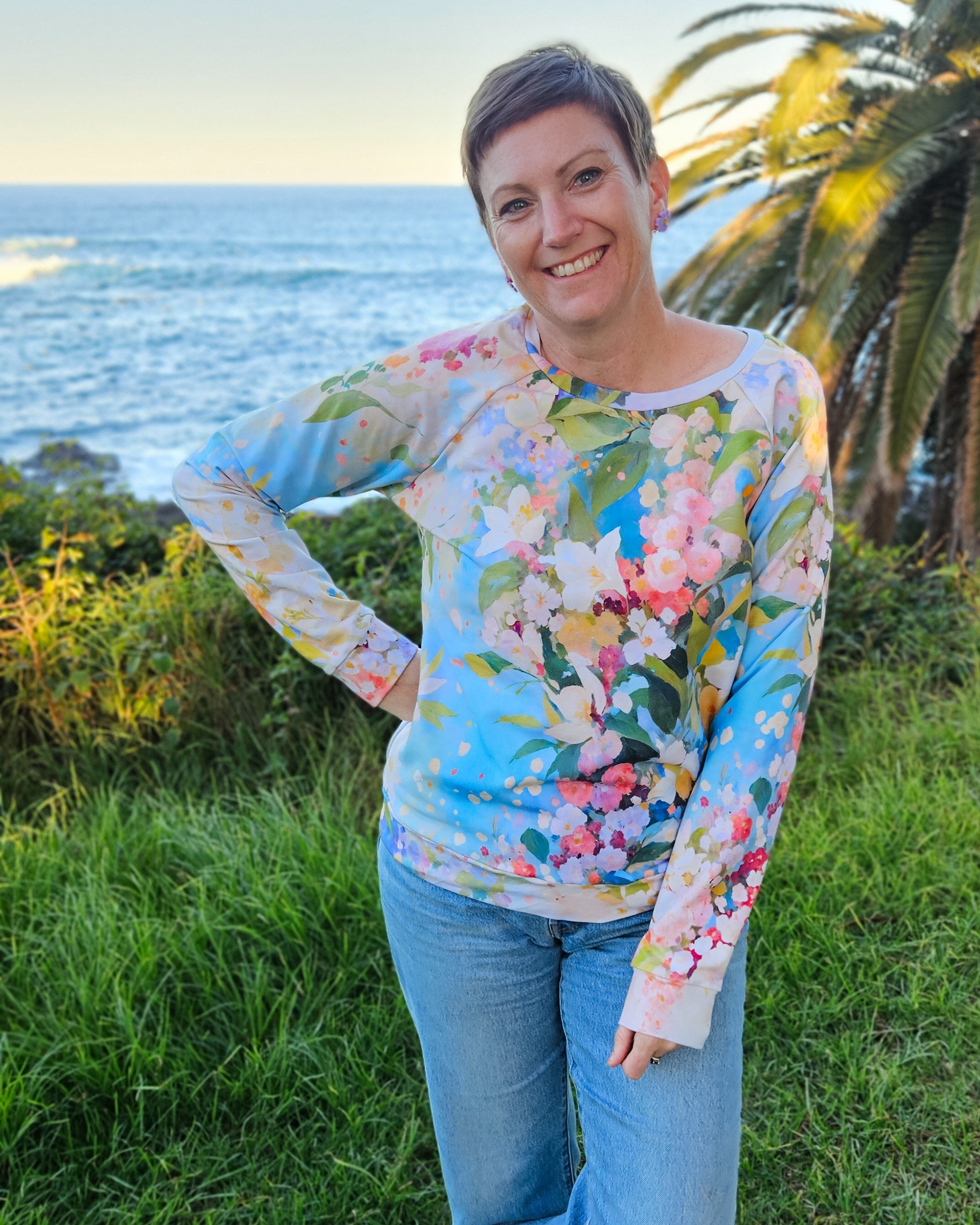 Dreamstroke Floral Birdie Jumper